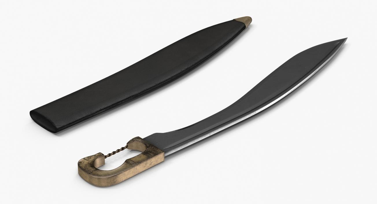 Swords with Sheath Collection 3D model