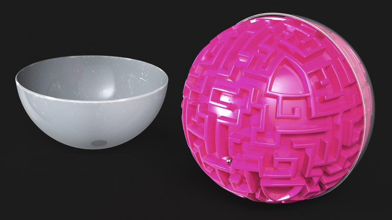 3D Maze Ball 2