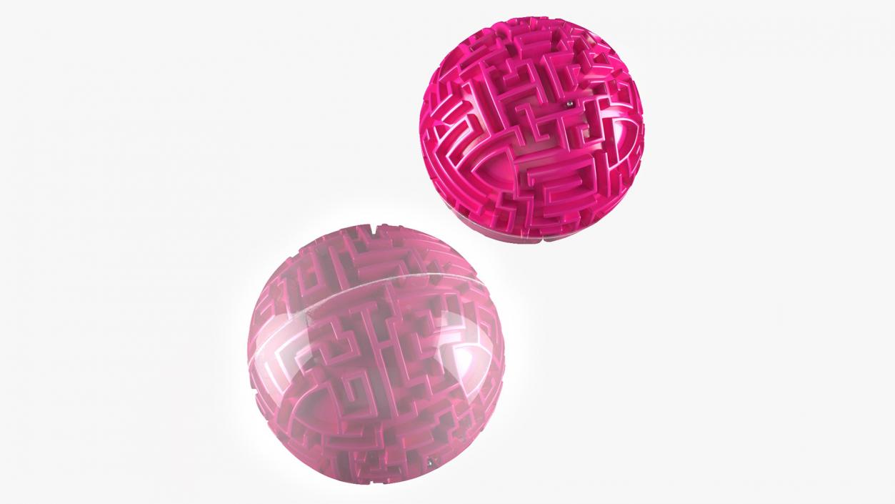 3D Maze Ball 2