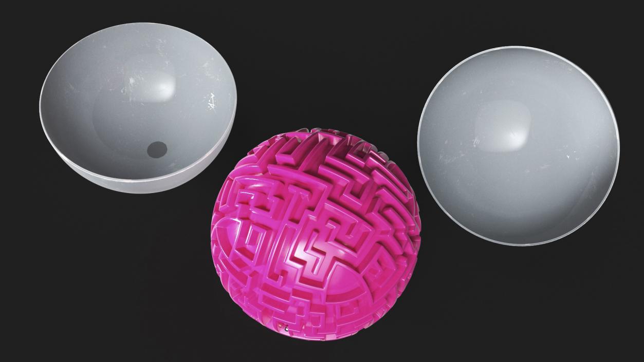 3D Maze Ball 2