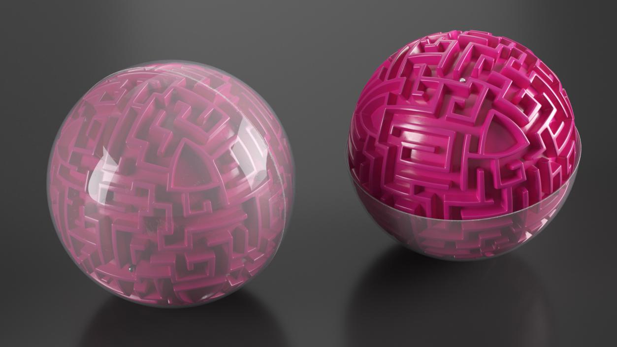 3D Maze Ball 2