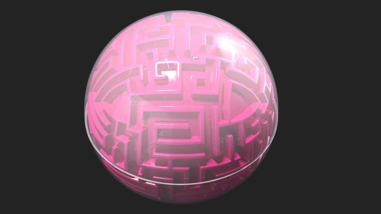 3D Maze Ball 2