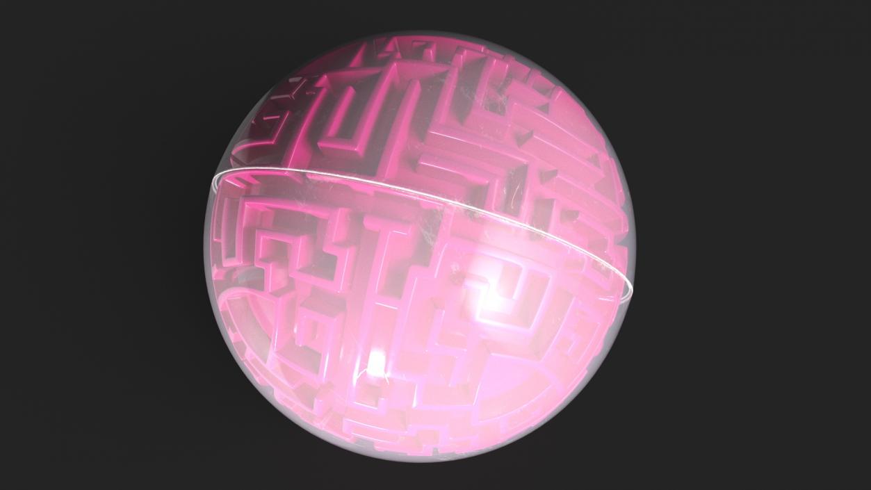 3D Maze Ball 2