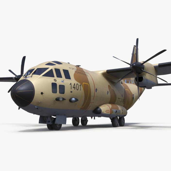 3D Alenia C-27J Spartan Brown