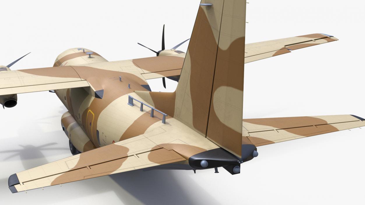 3D Alenia C-27J Spartan Brown