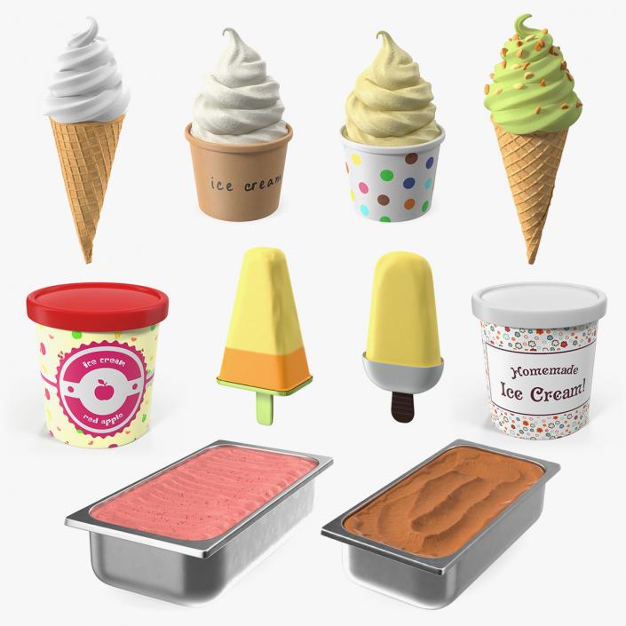 Ice Cream Collection 4 3D