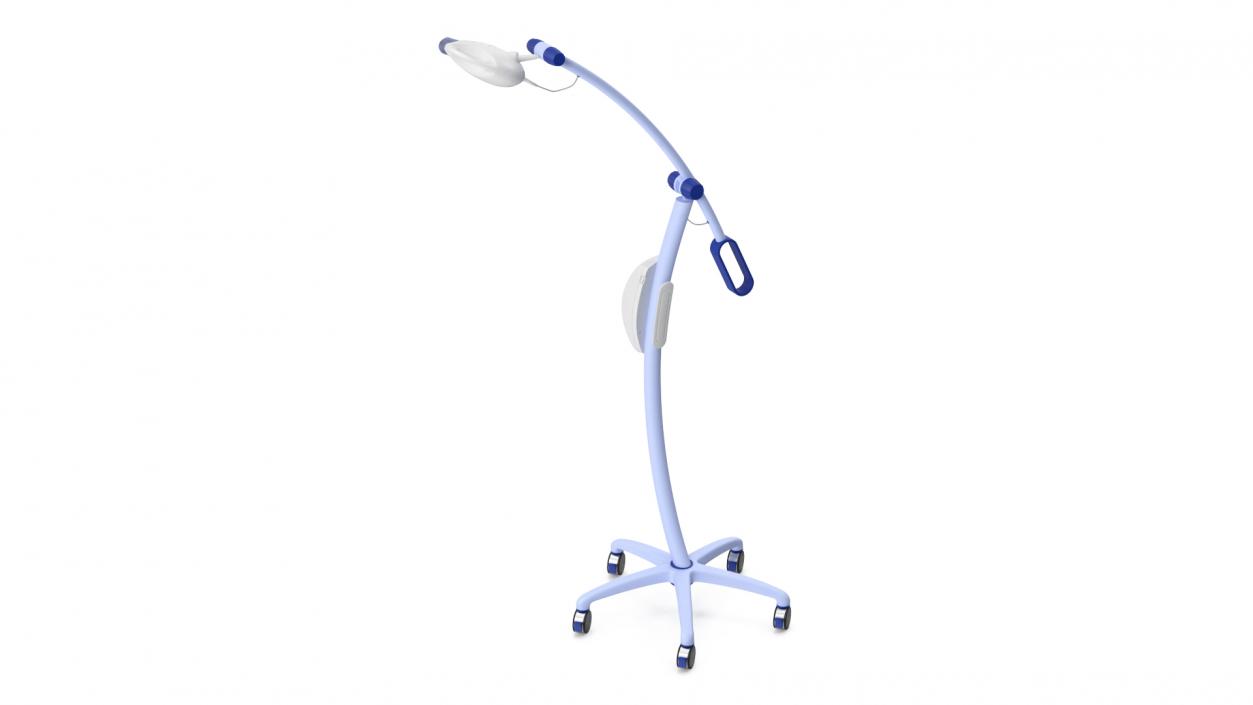 Dental Mobile Teeth Whitening Lamp 3D model