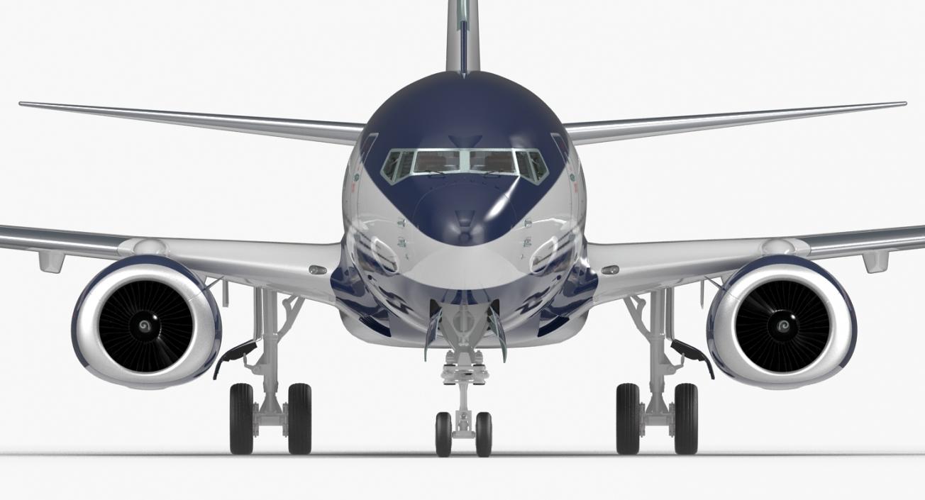 3D Boeing 737-700 with Interior Generic