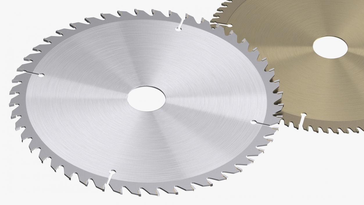 3D Set of Circular Saw Blades