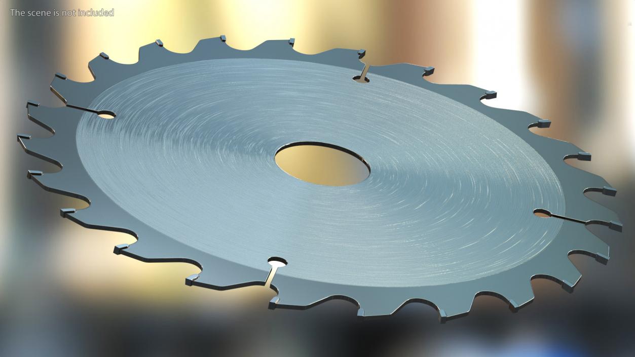 3D Set of Circular Saw Blades