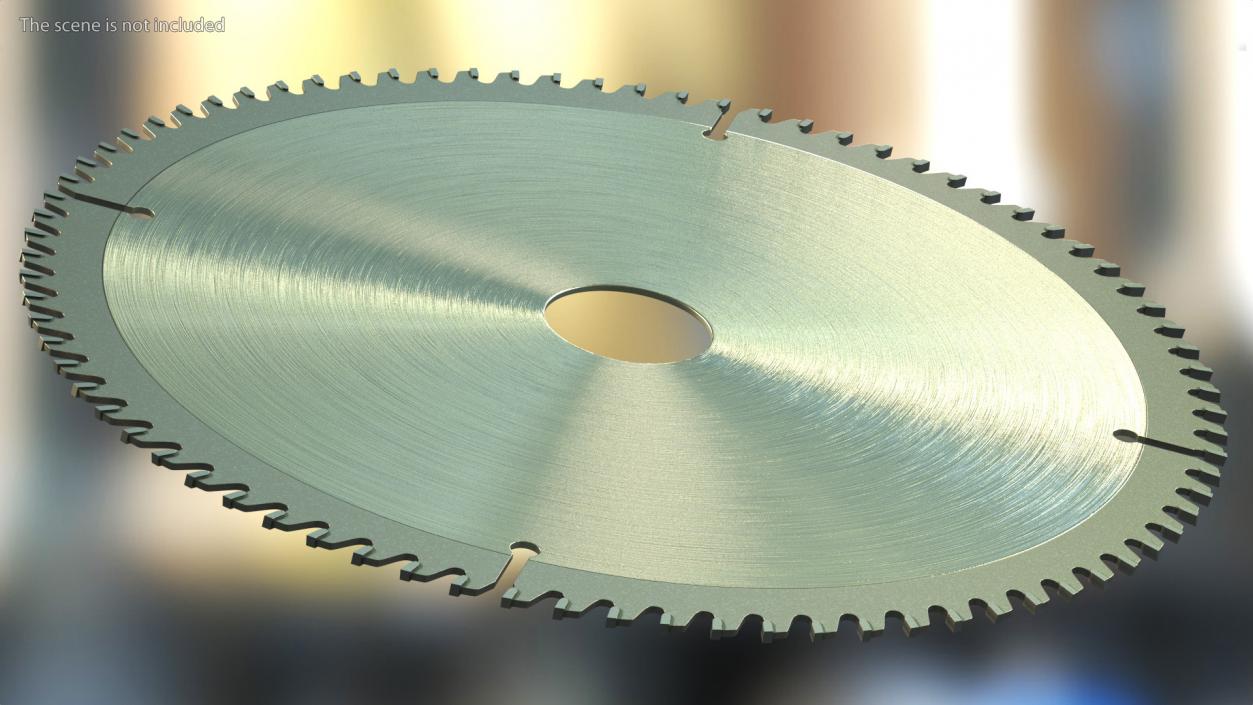 3D Set of Circular Saw Blades