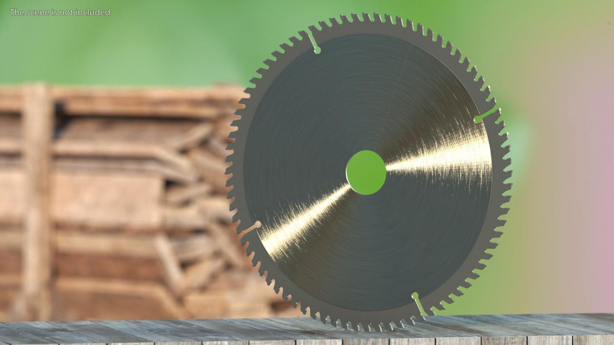 3D Set of Circular Saw Blades