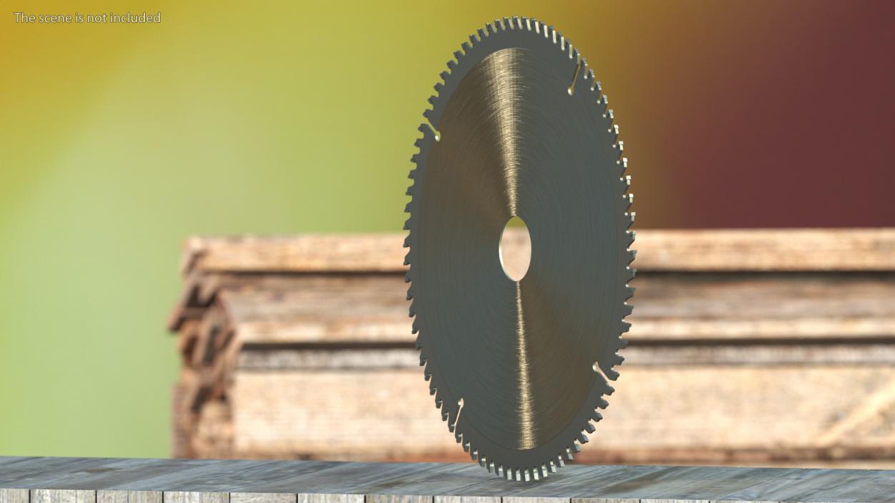 3D Set of Circular Saw Blades