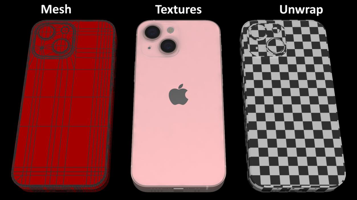 3D Apple iPhone 13 Collection