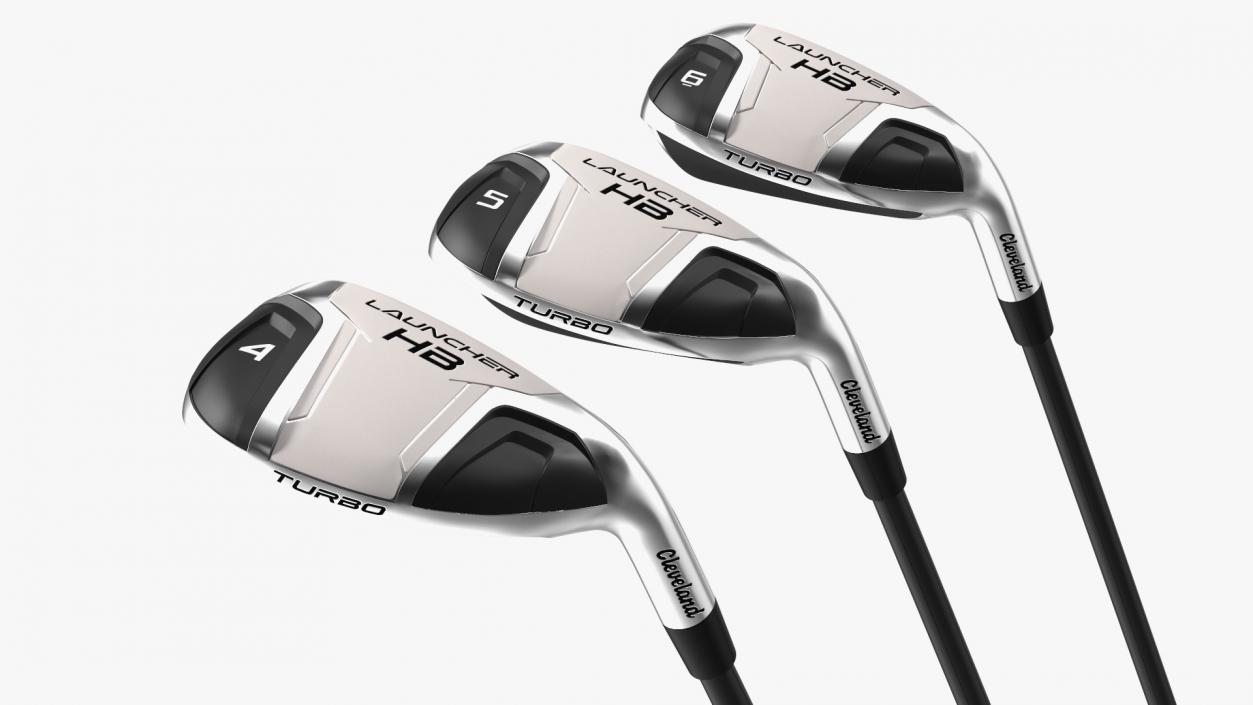 Cleveland Launcher HB Turbo Mid Irons 3D