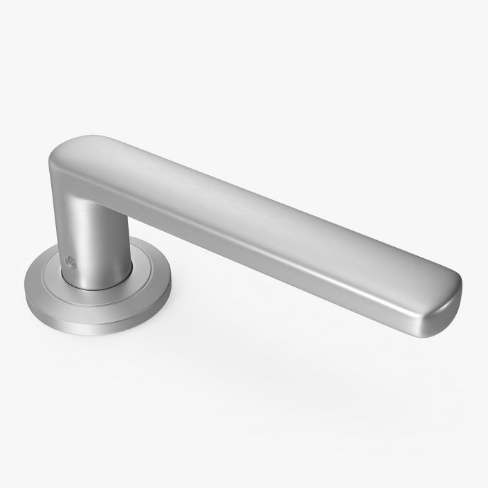 Steel Straight Door Handles 3D