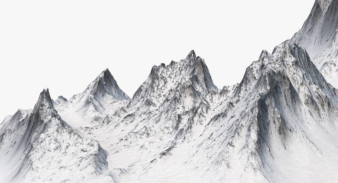 3D model Mountains 3D Models Collection