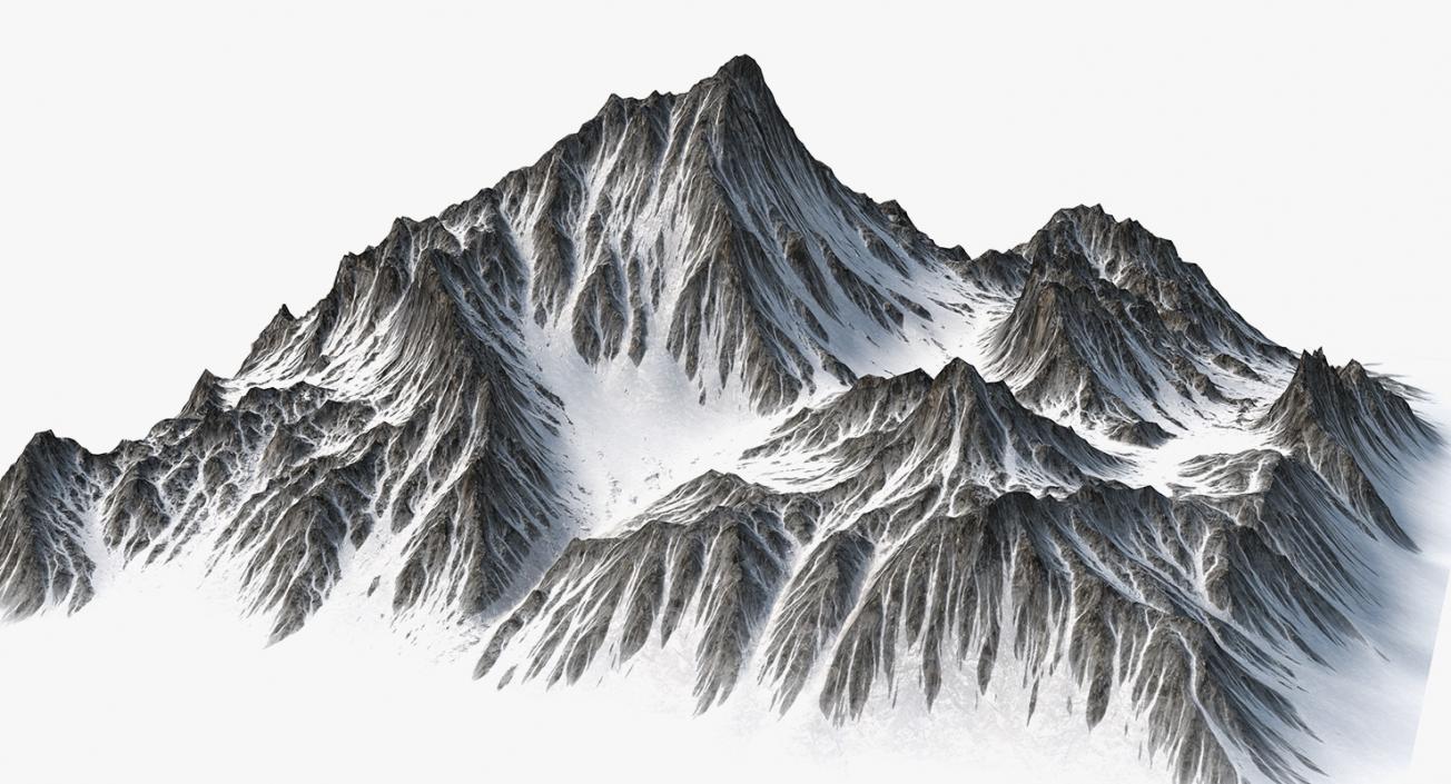 3D model Mountains 3D Models Collection