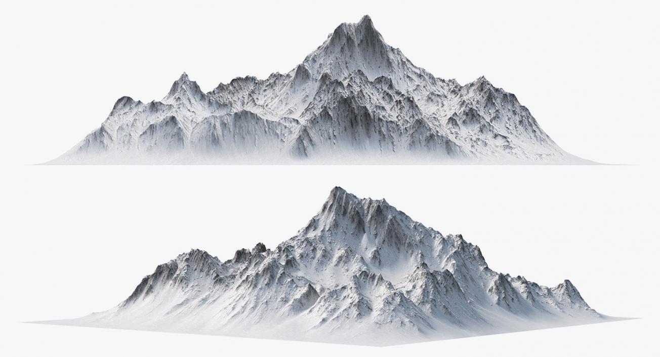 3D model Mountains 3D Models Collection