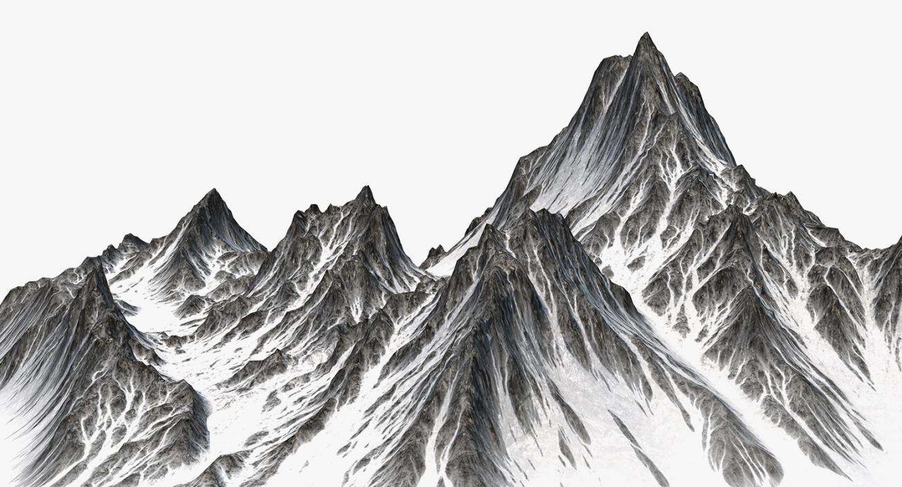 3D model Mountains 3D Models Collection