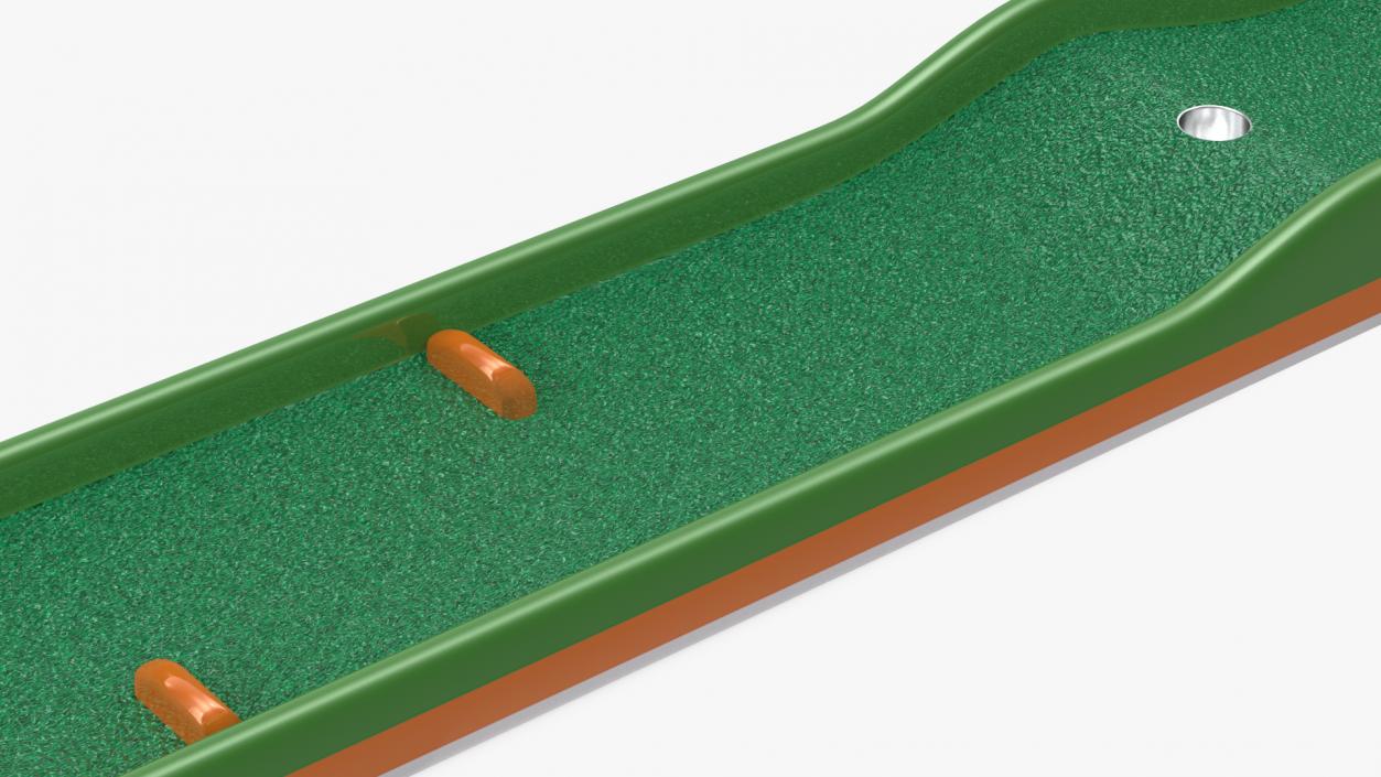 Minigolf 35 Portable Course Hole 6 3D model