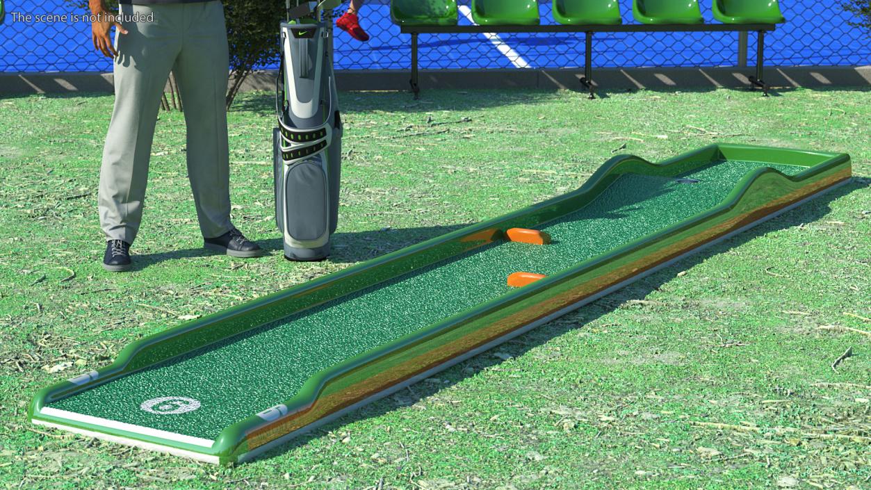 Minigolf 35 Portable Course Hole 6 3D model