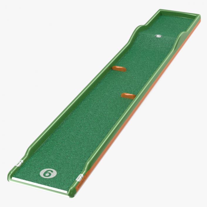 Minigolf 35 Portable Course Hole 6 3D model