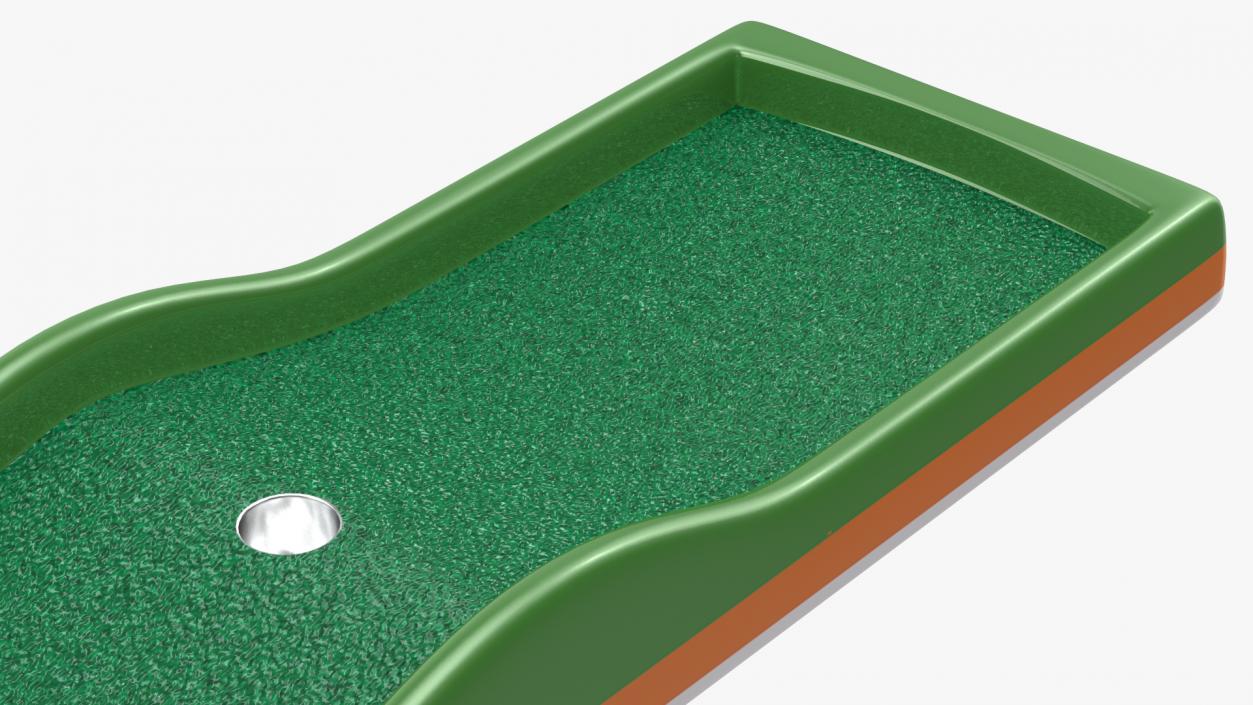 Minigolf 35 Portable Course Hole 6 3D model