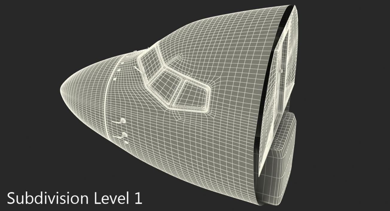 3D Passenger Airplane Cockpit