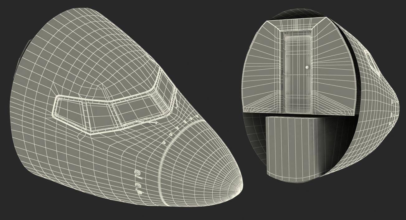 3D Passenger Airplane Cockpit