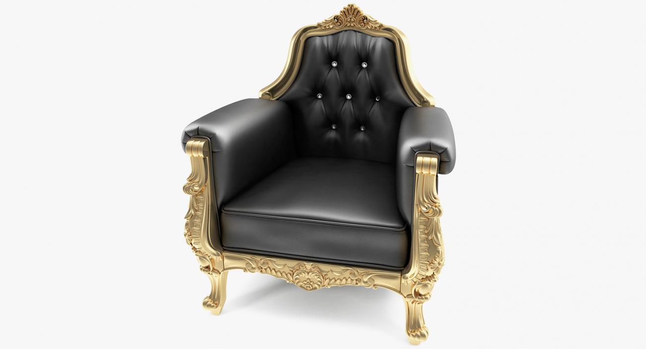 3D Classic Armchair