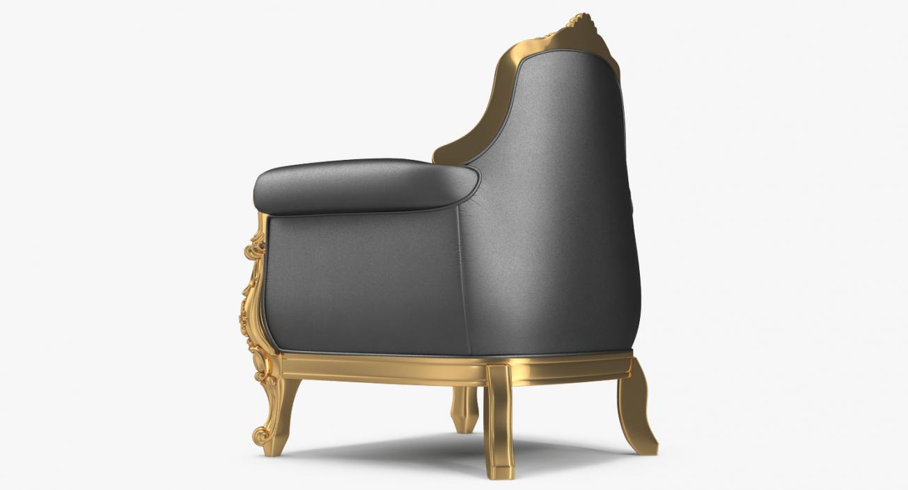 3D Classic Armchair