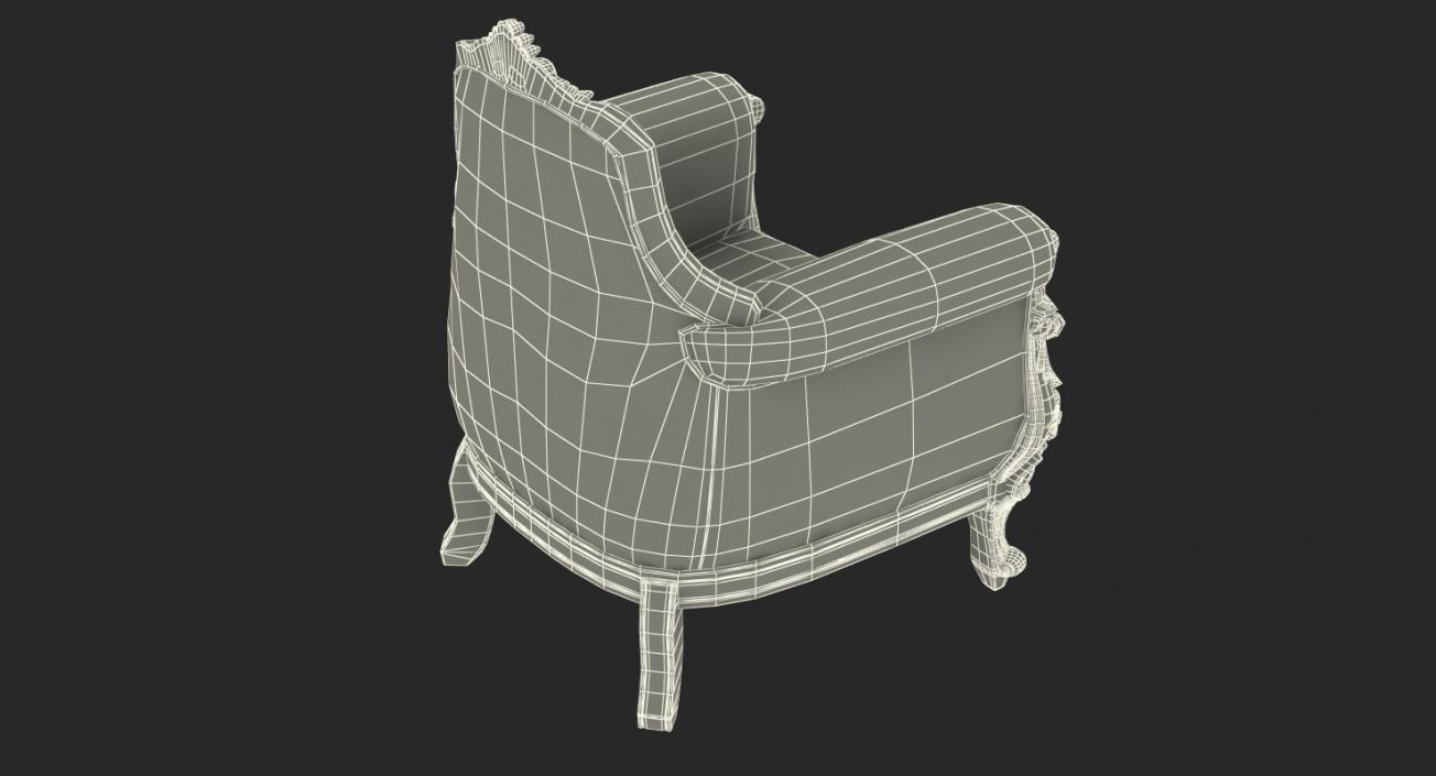 3D Classic Armchair