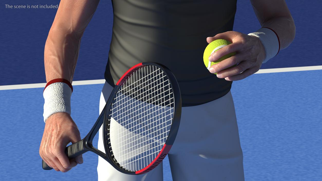 3D model Tennis Wear Set