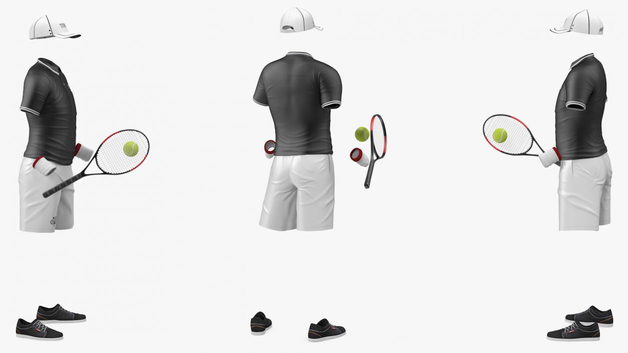 3D model Tennis Wear Set