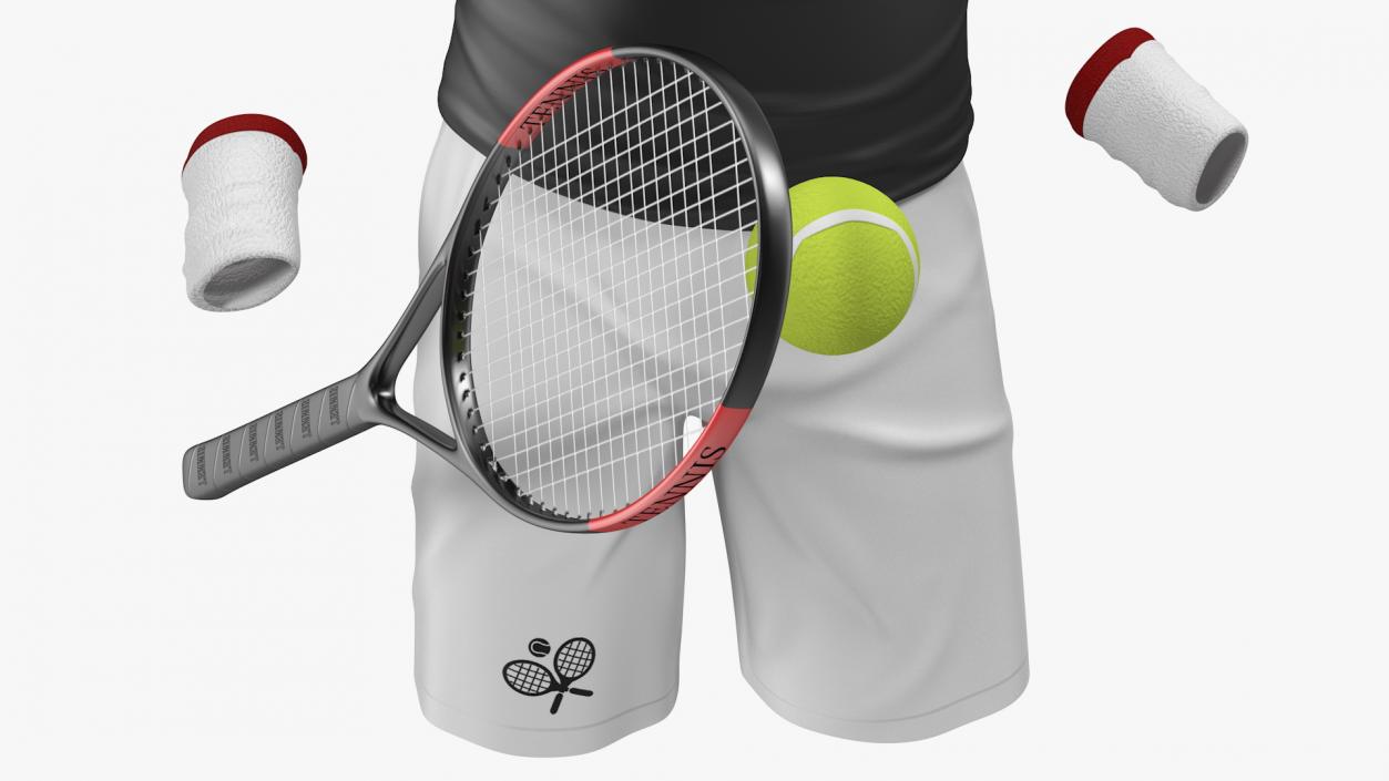 3D model Tennis Wear Set