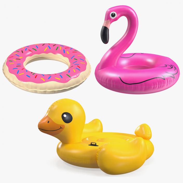 3D Swimming Pool Floats Collection