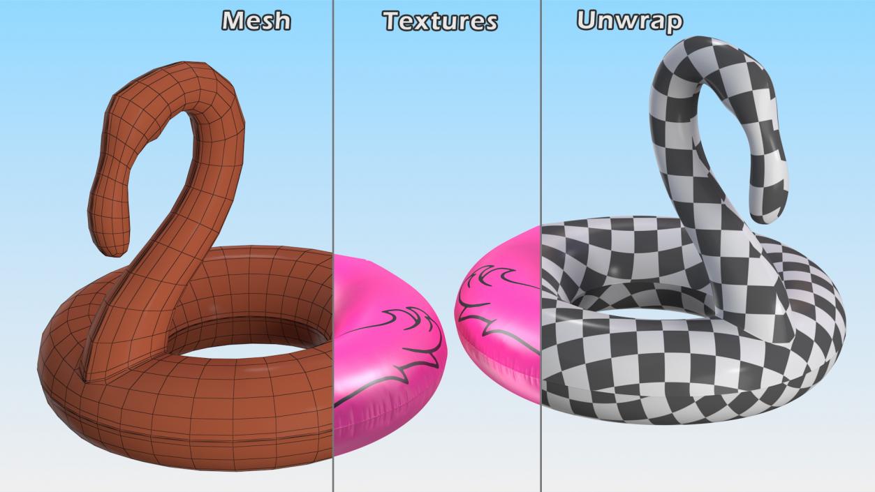 3D Swimming Pool Floats Collection