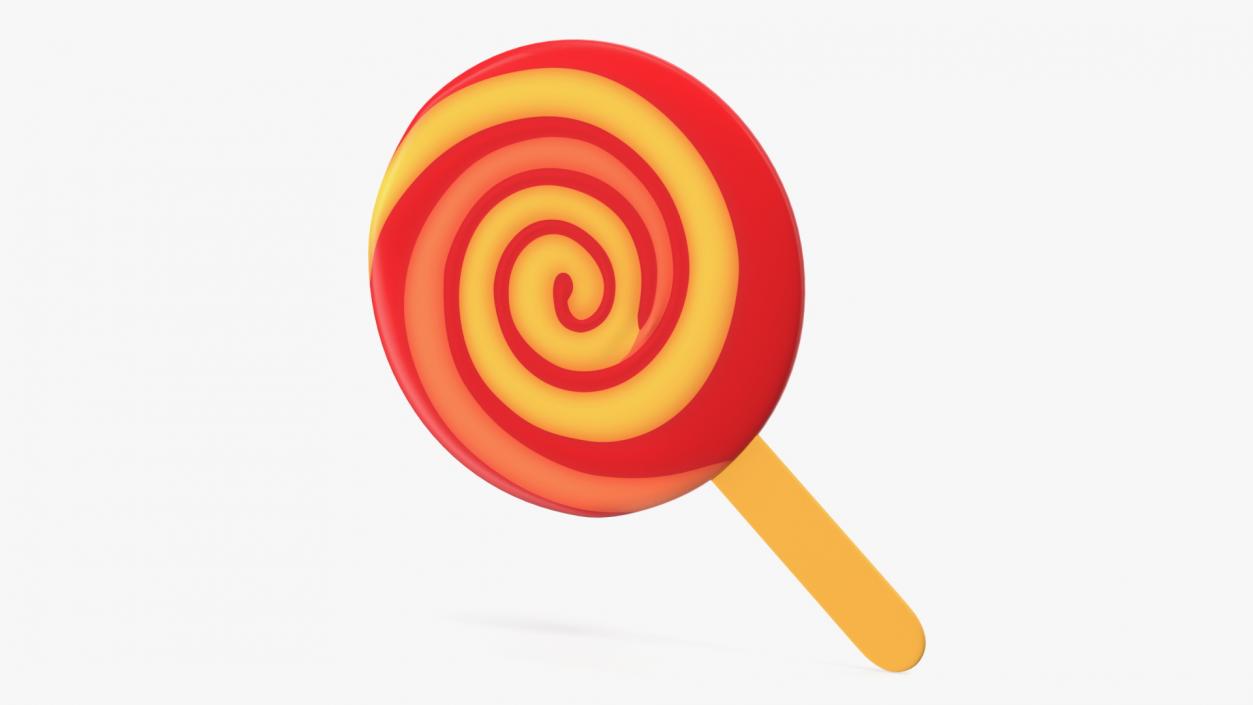 Lollipop Emoji 3D model