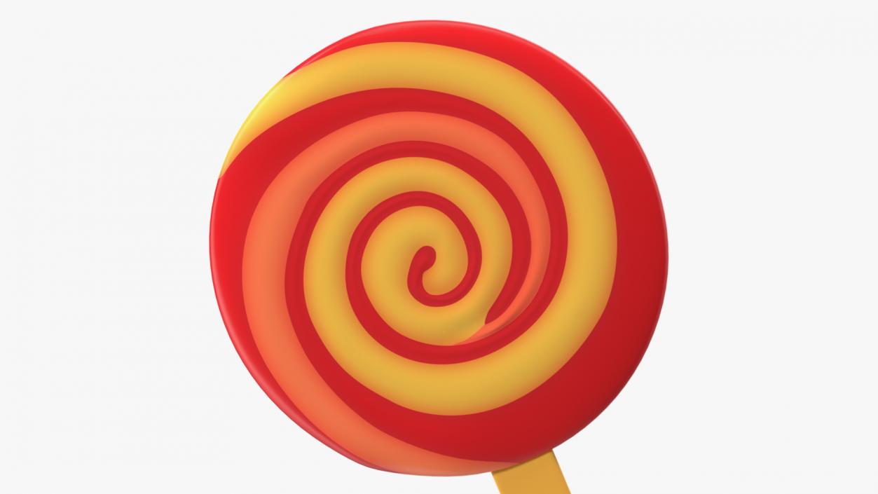 Lollipop Emoji 3D model