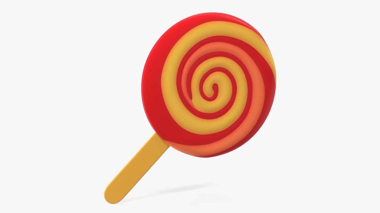 Lollipop Emoji 3D model