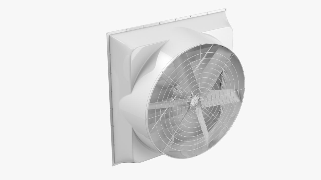 3D model Roof Fan Module