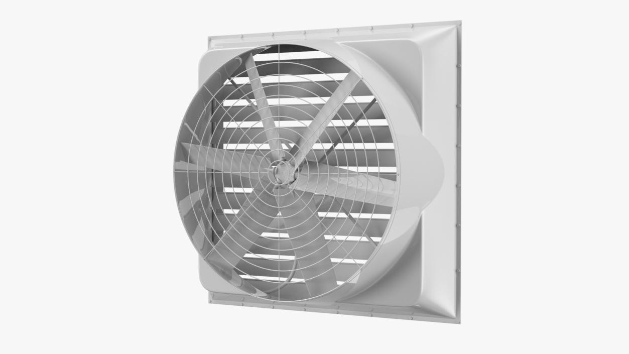 3D model Roof Fan Module