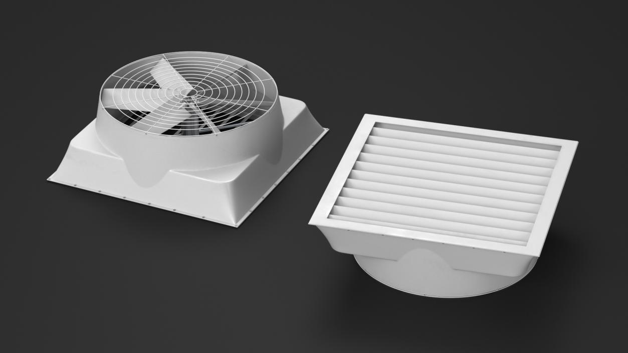 3D model Roof Fan Module