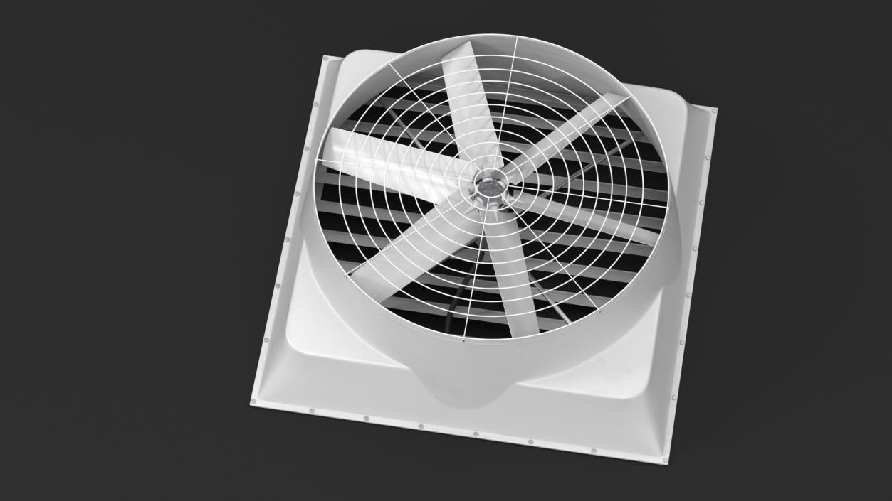 3D model Roof Fan Module