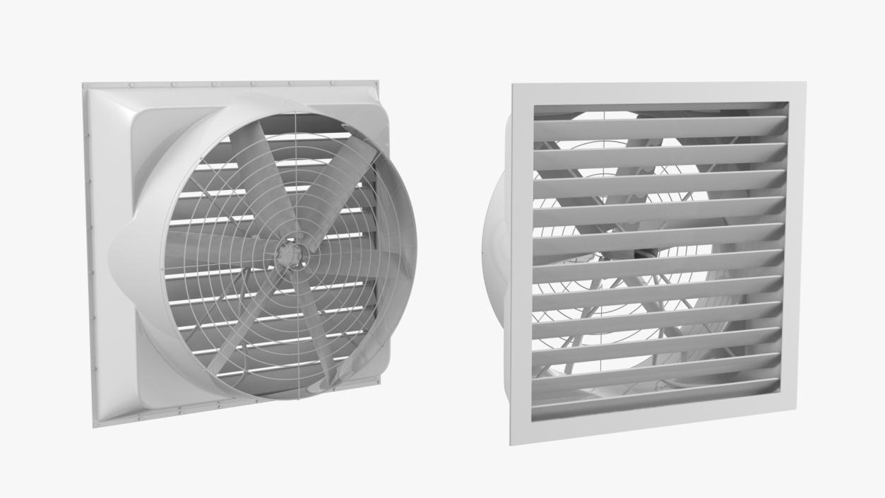 3D model Roof Fan Module