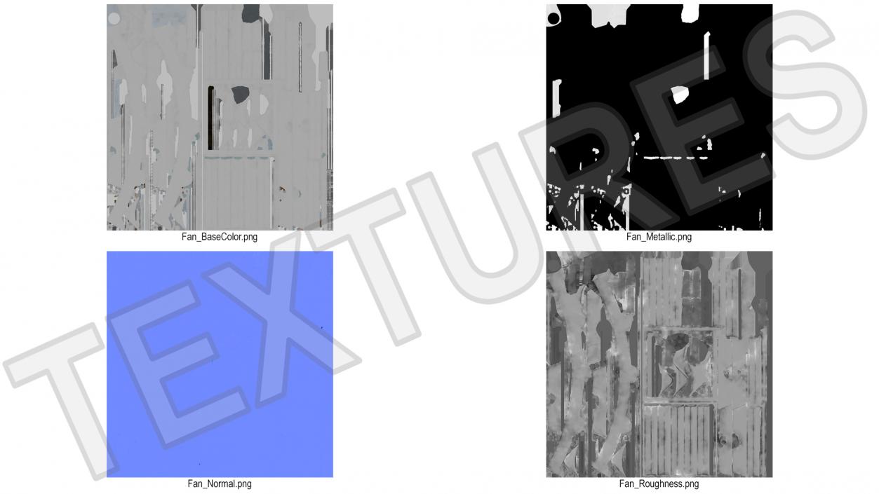 3D model Roof Fan Module