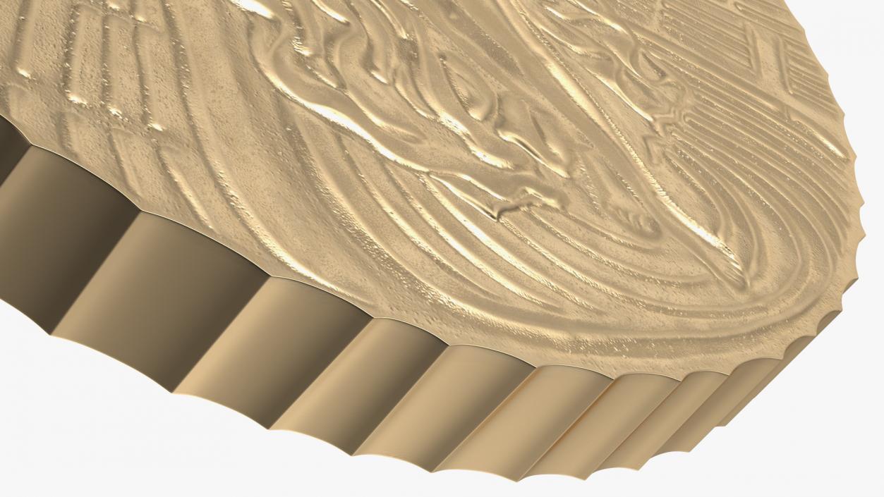 3D Olympic Gold Medal model