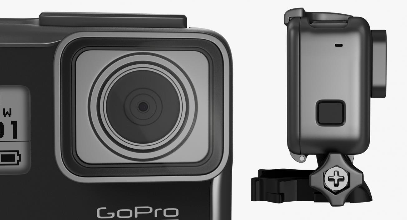 3D GoPro Cameras 3D Models Collection 4