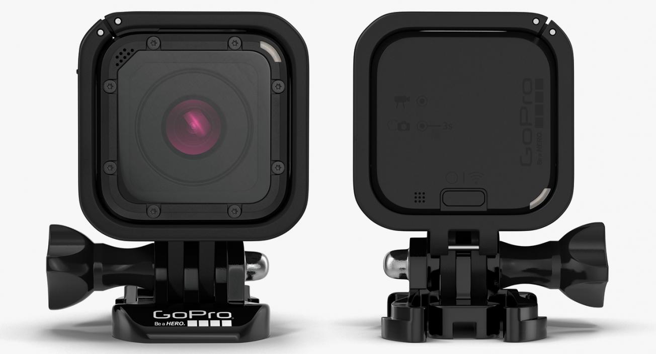 3D GoPro Cameras 3D Models Collection 4